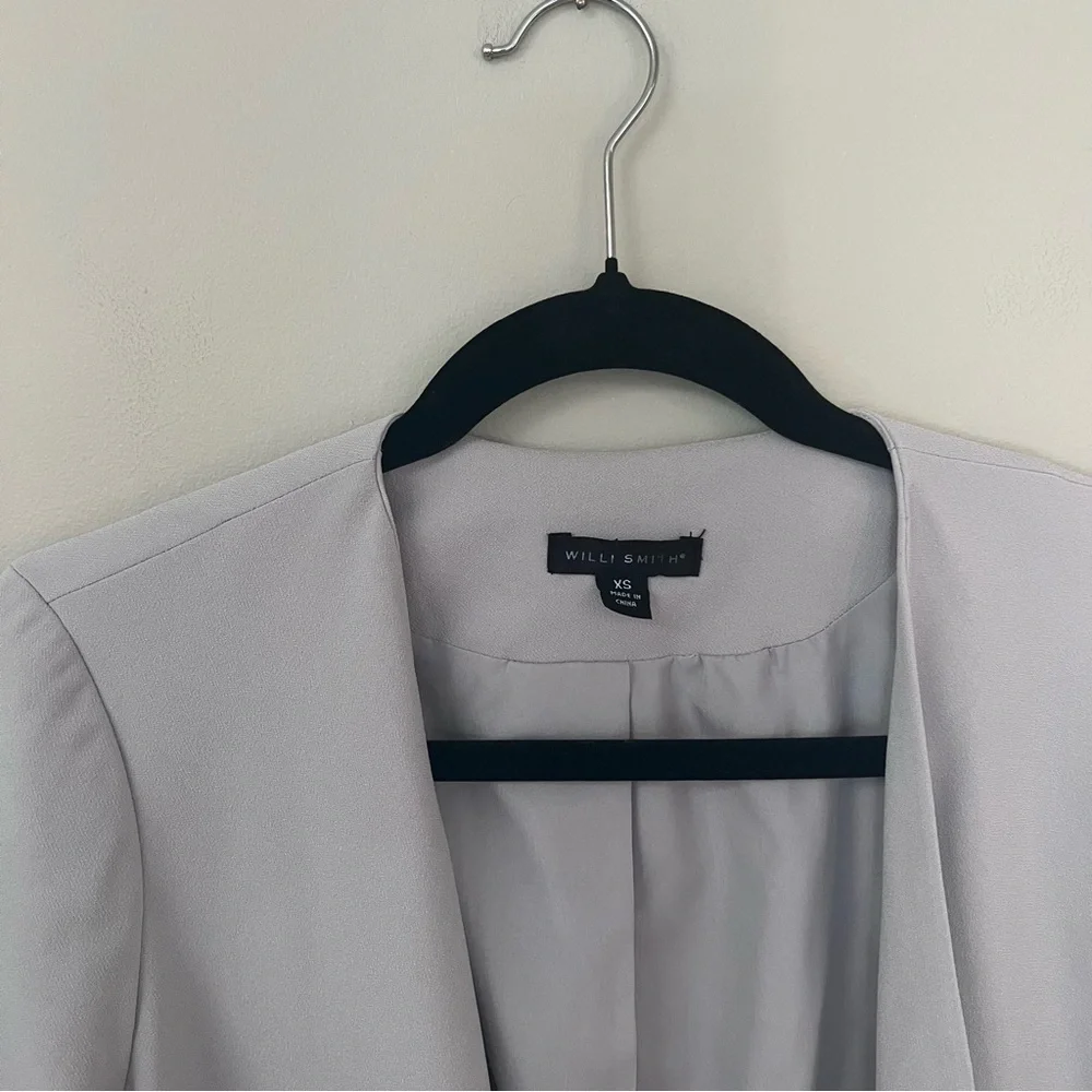 Willi Smith Grey Blazer